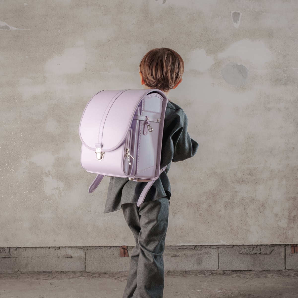 【3月1日販売開始】Oeuf+ランドセル - Pale Lavender(ペールラベンダー×ペールラベンダー)