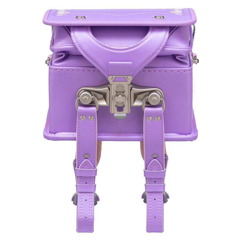 フィットちゃんランドセル ロイヤルローズ(ラベンダー×ラベンダー) 安ピカッタイプ＋楽ッション