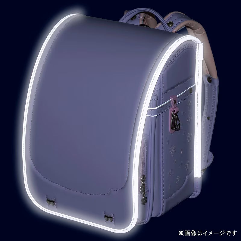 フィットちゃんランドセル シュシュ・フローラ(ペールラベンダー×ペールラベンダー) 安ピカッタイプ+楽ッション