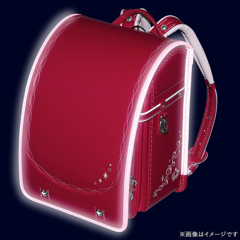フィットちゃんランドセル リトルスタープリンセス(チェリー×チェリー) 安ピカッタイプ＋楽ッション　