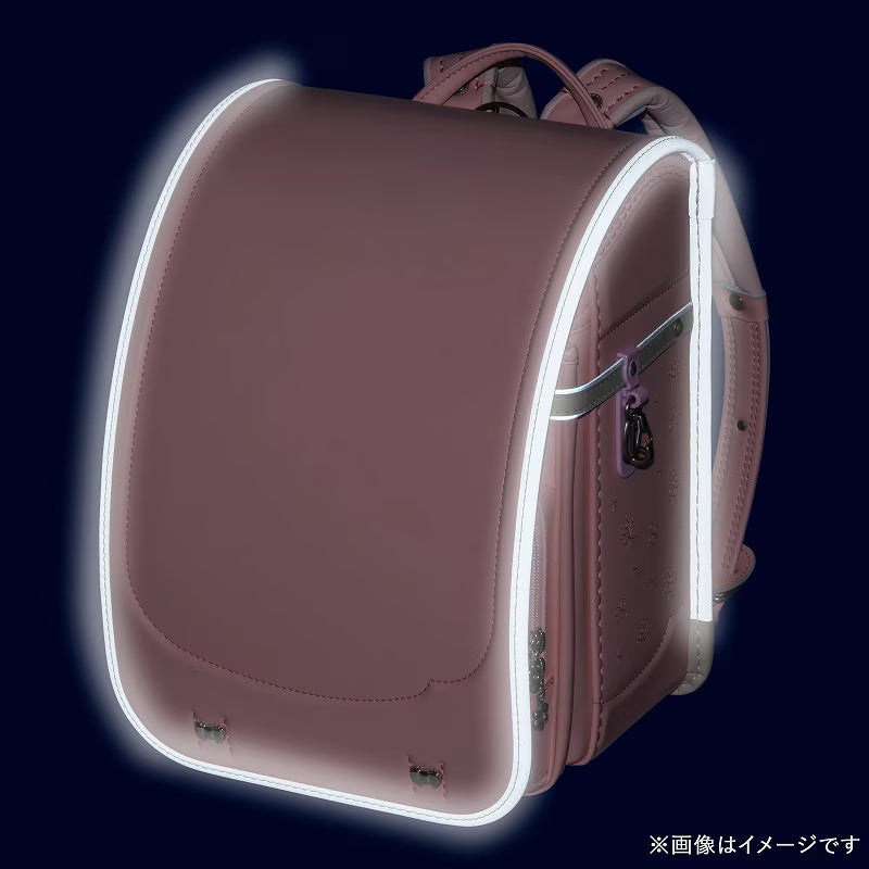 フィットちゃんランドセル シュシュ・フローラ(ペールピンク×ベージュ) 安ピカッタイプ+楽ッション