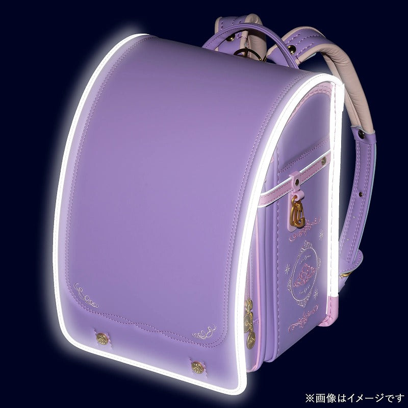 フィットちゃんランドセル あい・愛ティアラ ジュエリープリンセス(ラベンダー×ベビーピンク) 安ピカッタイプ＋楽ッション