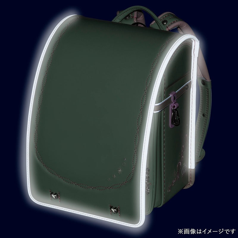 フィットちゃんランドセル リトルスタープリンセス(ピスタチオグリーン×ベージュ) 安ピカッタイプ＋楽ッション