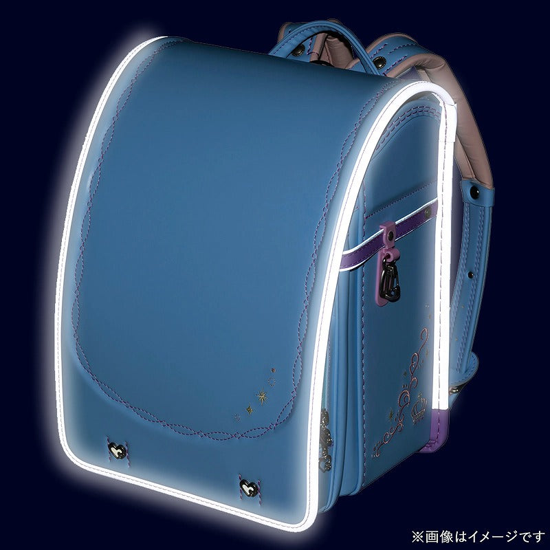 フィットちゃんランドセル リトルスタープリンセス(ペールブルー×ラベンダー) 安ピカッタイプ＋楽ッション