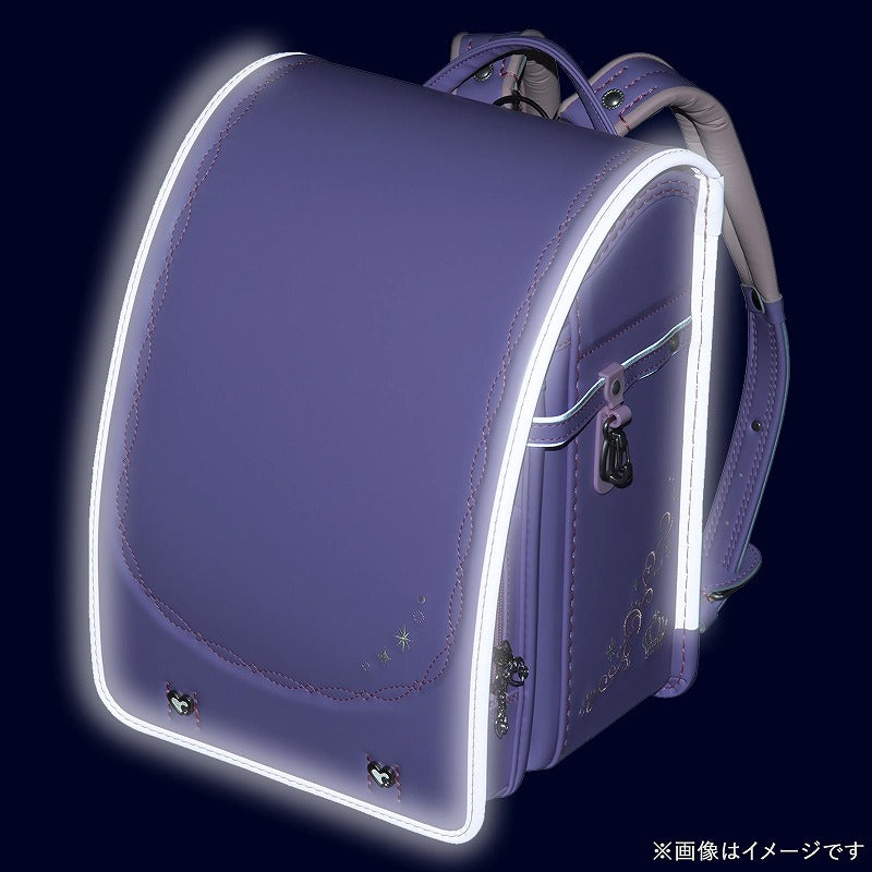 フィットちゃんランドセル リトルスタープリンセス(ラベンダー×ラベンダー) 安ピカッタイプ＋楽ッション
