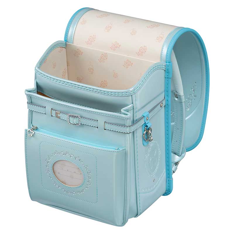 【3月1日販売開始】フィットちゃんランドセル リノル(ミントグリーン×アクア) 安ピカッタイプ＋楽ッション