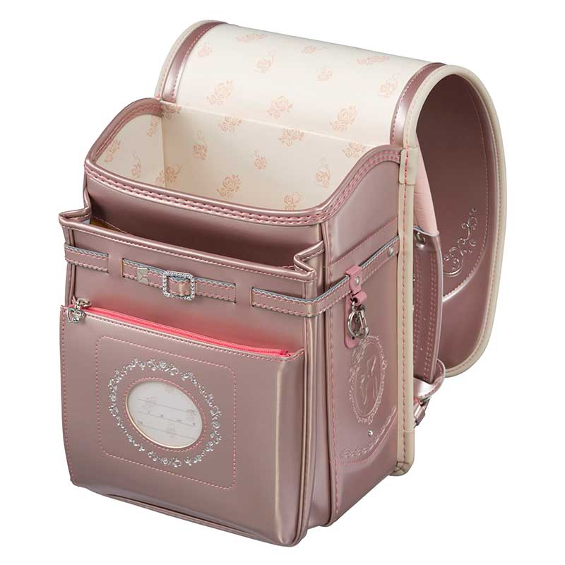 【3月1日販売開始】フィットちゃんランドセル リノル(シャパンピンク×ベージュ) 安ピカッタイプ＋楽ッション