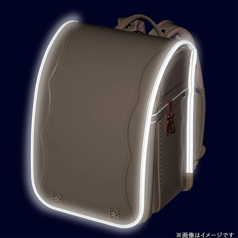 【3月1日販売開始】フィットちゃんランドセル フロル(ベージュ×ベージュ) 安ピカッタイプ＋楽ッション