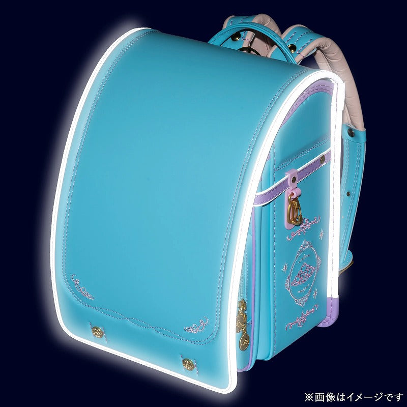 フィットちゃんランドセル あい・愛ティアラジュエリープリンセス(アクア×ラベンダー) 安ピカッタイプ＋楽ッション