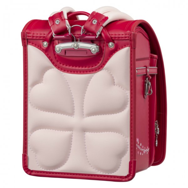 【3月1日販売開始】フィットちゃんランドセル プティガール(チェリー×チェリー) 安ピカッタイプ＋楽ッション　