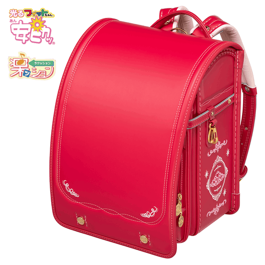 フィットちゃんランドセル あい・愛ティアラジュエリープリンセス(チェリー×チェリー) 安ピカッタイプ＋楽ッション