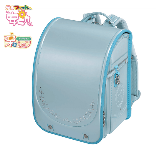 【3月1日販売開始】フィットちゃんランドセル リノル(ミントグリーン×アクア) 安ピカッタイプ＋楽ッション