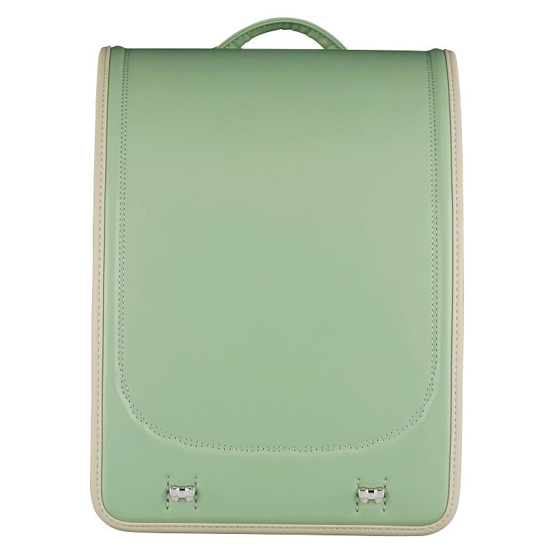 【3月1日販売開始】フィットちゃんランドセル プティガール(ピスタチオグリーン×ベージュ) 安ピカッタイプ＋楽ッション　