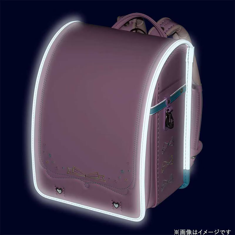 【軽量タイプ】フィットちゃんランドセル パステルガール (ベビーピンク×アクア) 安ピカッタイプ＋楽ッション