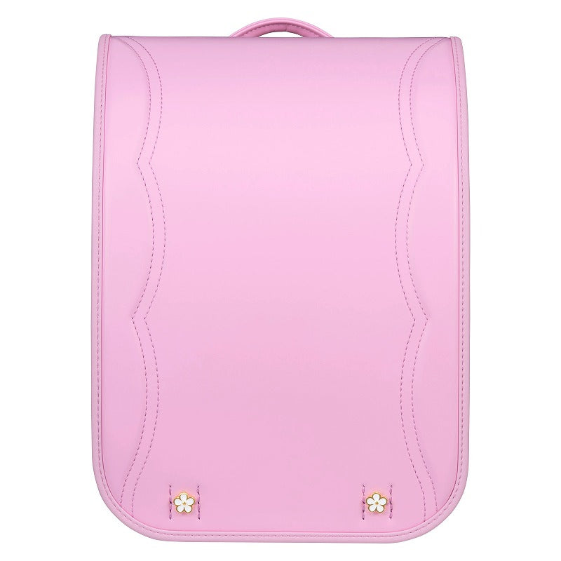 【3月1日販売開始】フィットちゃんランドセル フロル(ベビーピンク×ベビーピンク) 安ピカッタイプ＋楽ッション