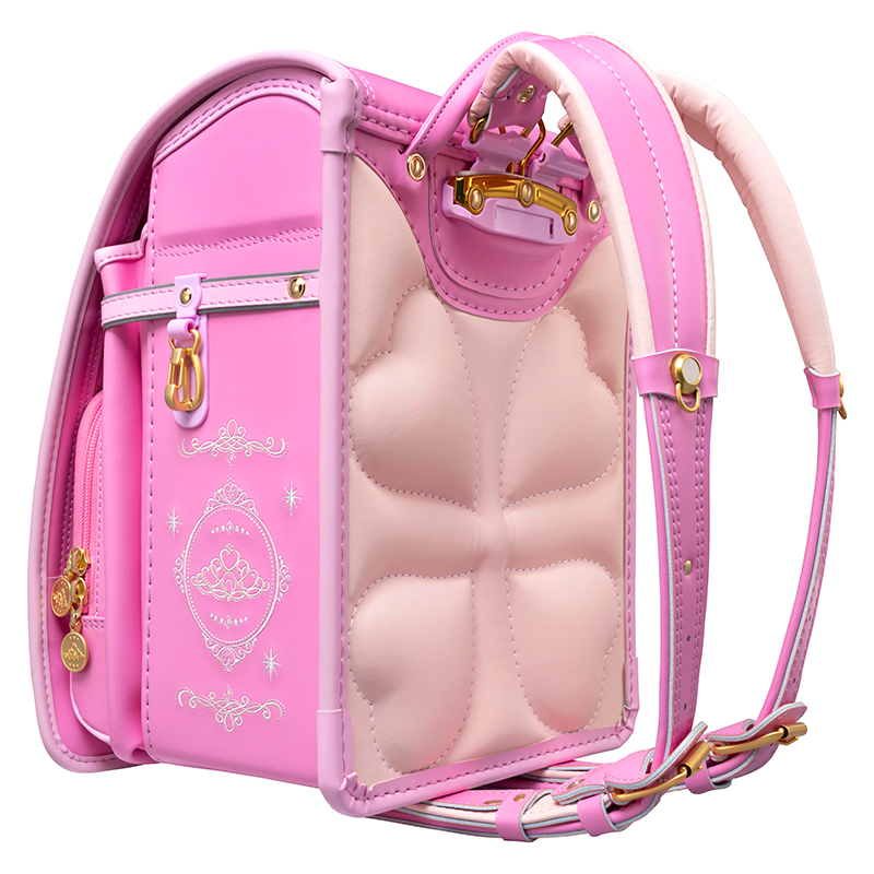 フィットちゃんランドセル あい・愛ティアラジュエリープリンセス(サクラ×ベビーピンク) 安ピカッタイプ＋楽ッション