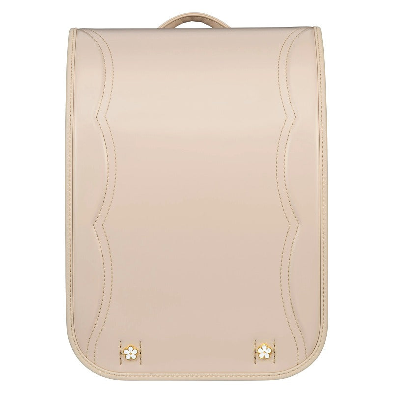 【3月1日販売開始】フィットちゃんランドセル フロル(ベージュ×ベージュ) 安ピカッタイプ＋楽ッション