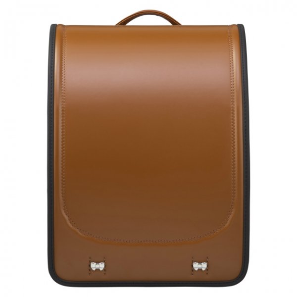 【3月1日販売開始】フィットちゃんランドセル プティガール(キャメル×チョコ) 安ピカッタイプ＋楽ッション　