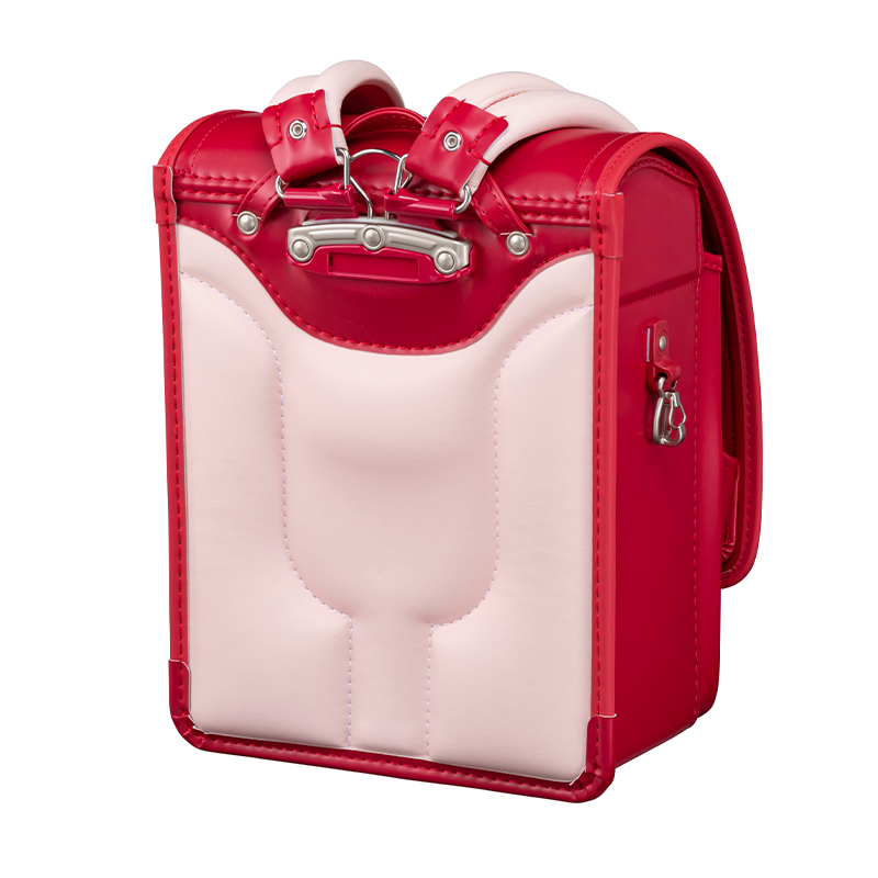 【3月1日販売開始】フィットちゃんランドセル ゼロランド(チェリー×チェリー) 安ピカッタイプ+楽ッション+軽量