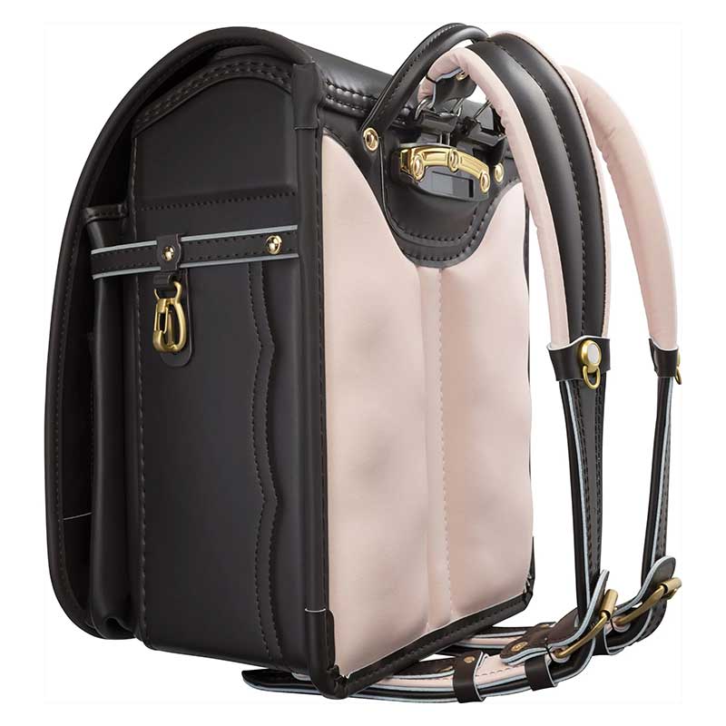 【3月1日販売開始】フィットちゃんランドセル フロル(チョコ×チョコ) 安ピカッタイプ＋楽ッション