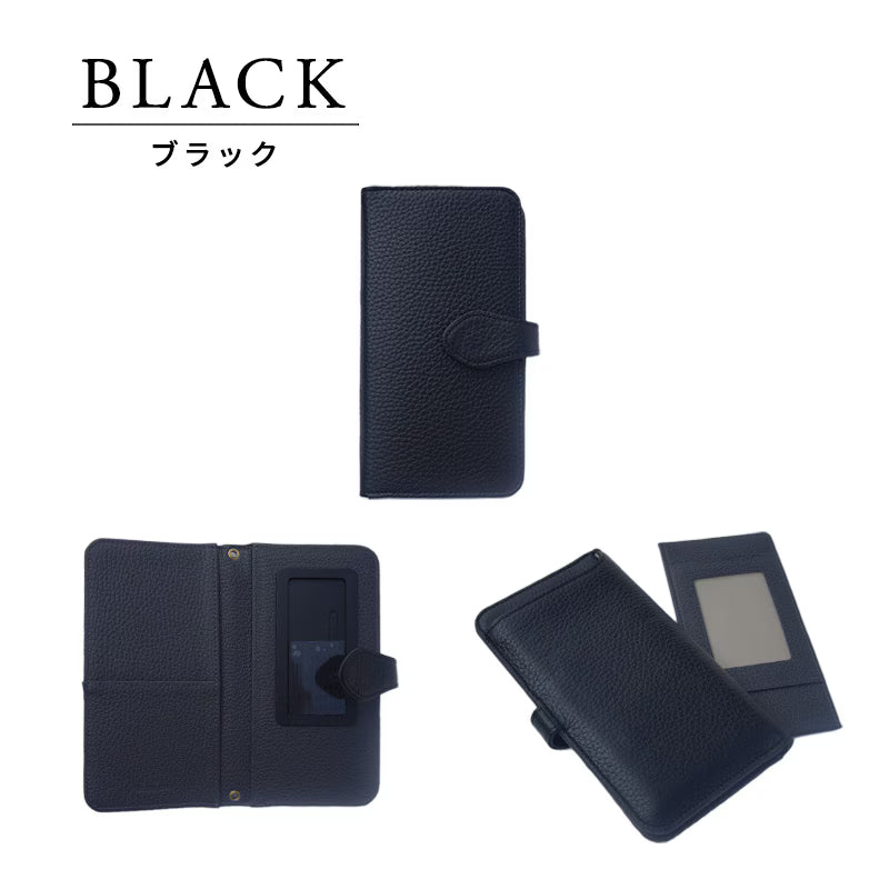 sledge（スレッジ）本革ツートーンカラー サイドスナップスマホケース