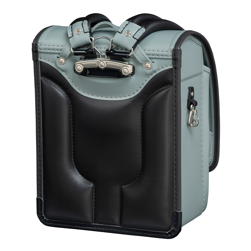 【3月1日販売開始】フィットちゃんランドセル ゼロランド(アッシュグレー×メタルグレー) 安ピカッタイプ+楽ッション+軽量