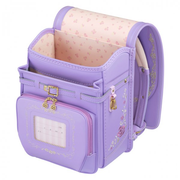 フィットちゃんランドセル ロイヤルローズ プルミエール (ラベンダー×ラベンダー) 安ピカッタイプ＋楽ッション