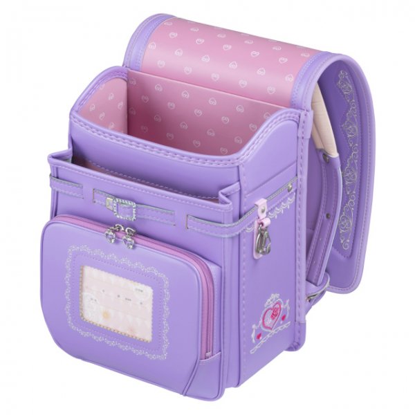 フィットちゃんランドセル ロイヤルローズ(ラベンダー×ラベンダー) 安ピカッタイプ＋楽ッション