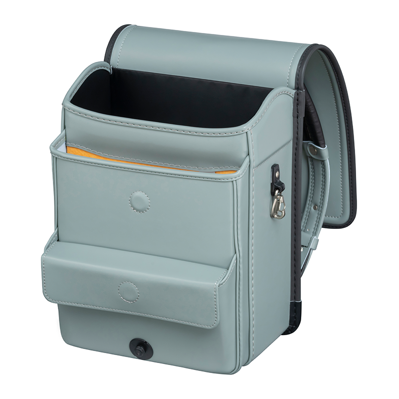 【3月1日販売開始】フィットちゃんランドセル ゼロランド(アッシュグレー×メタルグレー) 安ピカッタイプ+楽ッション+軽量