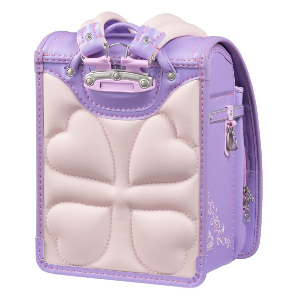 フィットちゃんランドセル リトルスタープリンセス(ラベンダー×ラベンダー) 安ピカッタイプ＋楽ッション
