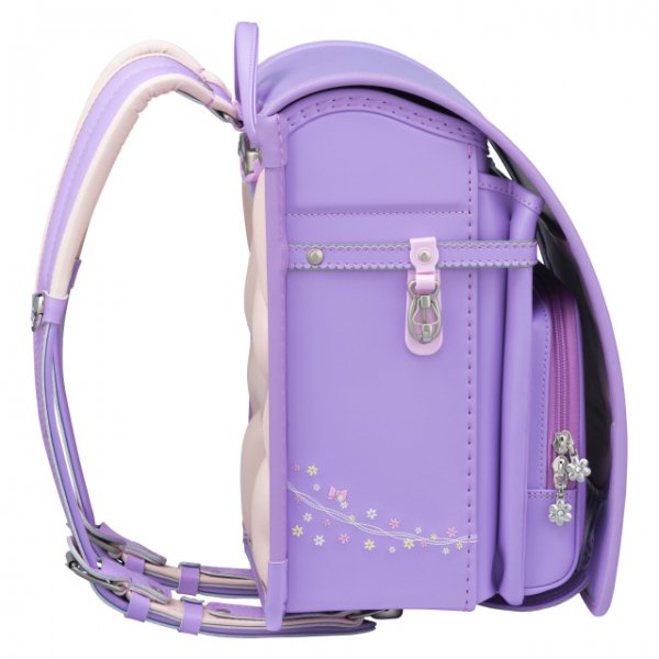 【3月1日販売開始】フィットちゃんランドセル プティガール(ラベンダー×ラベンダー)安ピカッタイプ＋楽ッション　