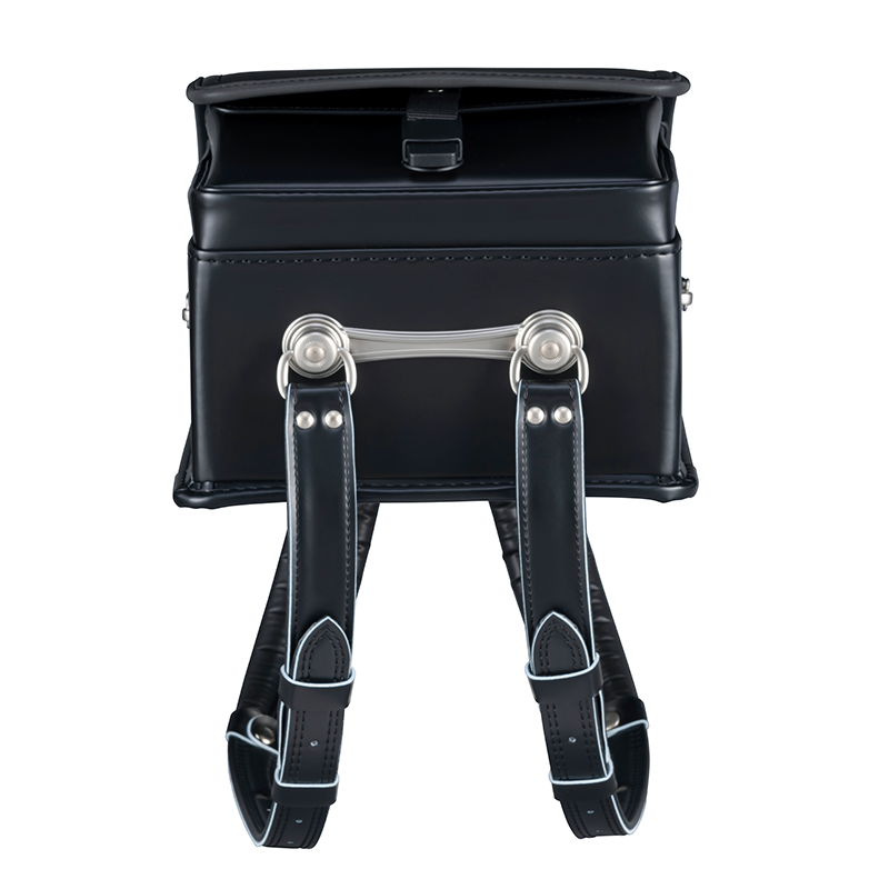 【3月1日販売開始】フィットちゃんランドセル ゼロランド(クロ×メタルグレー) 安ピカッタイプ+楽ッション+軽量