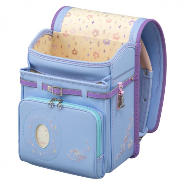 フィットちゃんランドセル リトルスタープリンセス(ペールブルー×ラベンダー) 安ピカッタイプ＋楽ッション