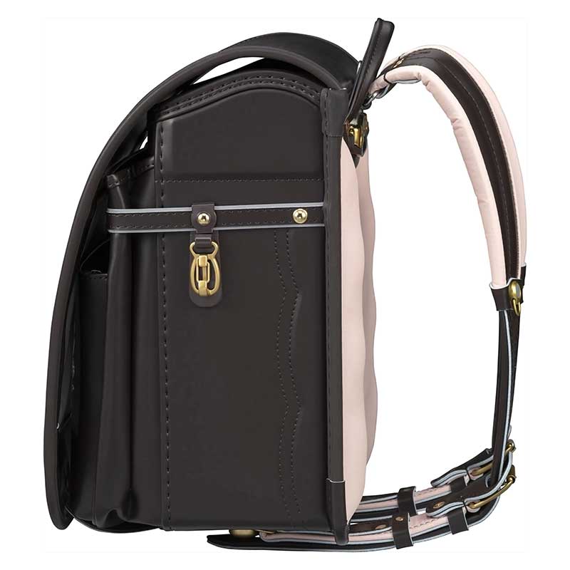 【3月1日販売開始】フィットちゃんランドセル フロル(チョコ×チョコ) 安ピカッタイプ＋楽ッション