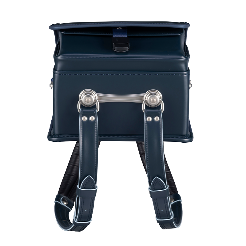 【3月1日販売開始】フィットちゃんランドセル ゼロランド(コン×ネイビーブルー) 安ピカッタイプ+楽ッション+軽量