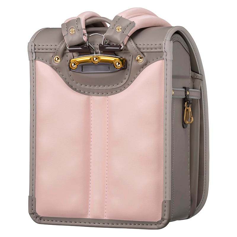 【3月1日販売開始】フィットちゃんランドセル フロル(スモークブラウン×スモークブラウン) 安ピカッタイプ＋楽ッション