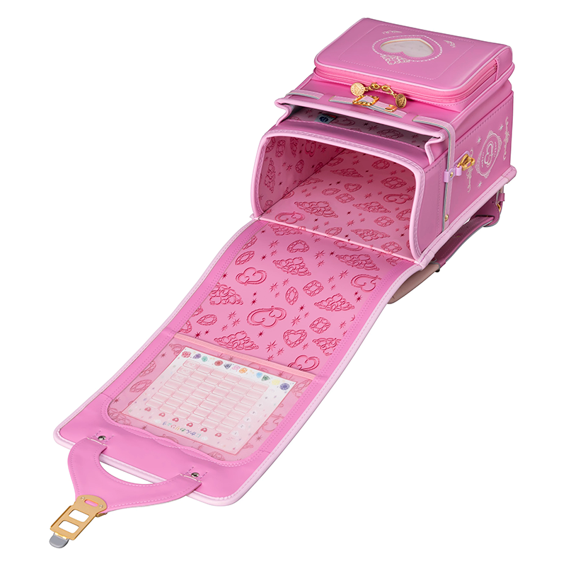 フィットちゃんランドセル あい・愛ティアラジュエリープリンセス(サクラ×ベビーピンク) 安ピカッタイプ＋楽ッション