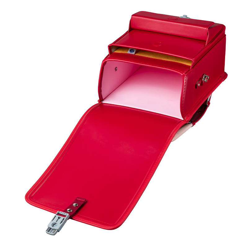 【3月1日販売開始】フィットちゃんランドセル ゼロランド(チェリー×チェリー) 安ピカッタイプ+楽ッション+軽量