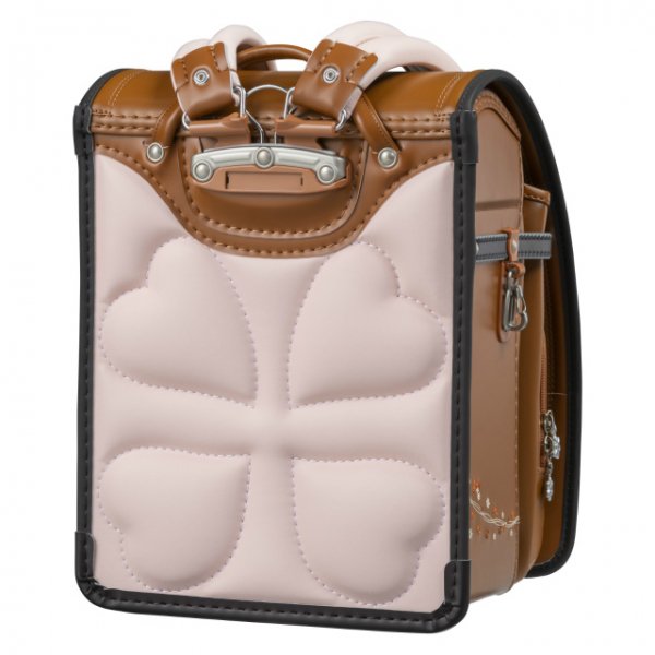 【3月1日販売開始】フィットちゃんランドセル プティガール(キャメル×チョコ) 安ピカッタイプ＋楽ッション　