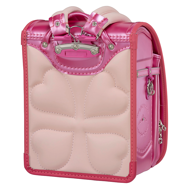 【3月1日販売開始】フィットちゃんランドセル リノル(パールピンク×ホットピンク) 安ピカッタイプ＋楽ッション
