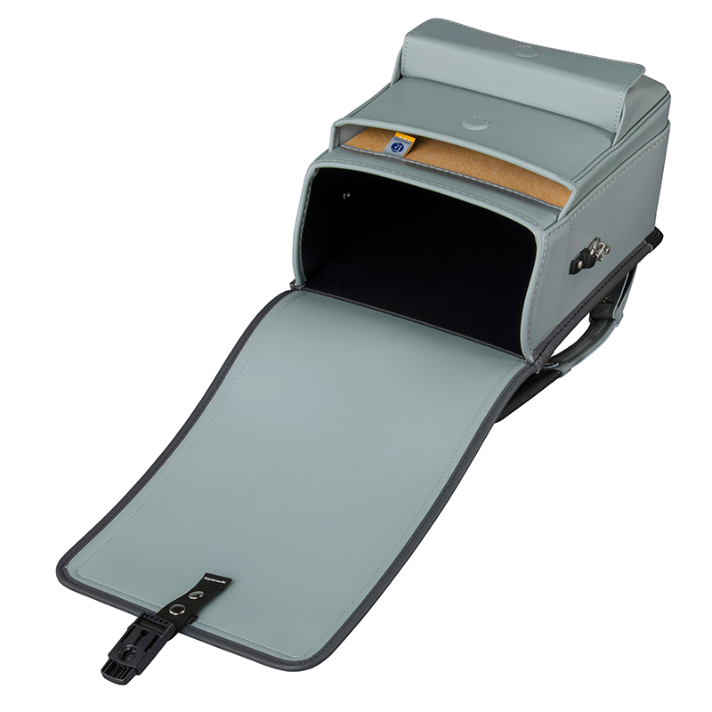 【3月1日販売開始】フィットちゃんランドセル ゼロランド(アッシュグレー×メタルグレー) 安ピカッタイプ+楽ッション+軽量