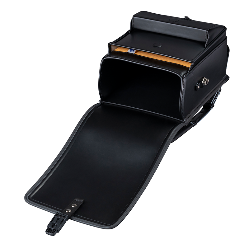 【3月1日販売開始】フィットちゃんランドセル ゼロランド(クロ×メタルグレー) 安ピカッタイプ+楽ッション+軽量