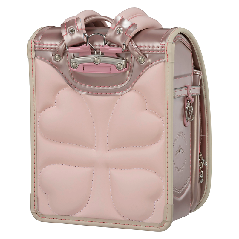 【3月1日販売開始】フィットちゃんランドセル リノル(シャパンピンク×ベージュ) 安ピカッタイプ＋楽ッション
