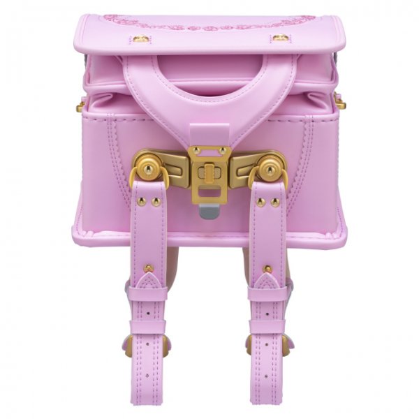 フィットちゃんランドセル ロイヤルローズ プルミエール (ベビーピンク×ベビーピンク) 安ピカッタイプ＋楽ッション