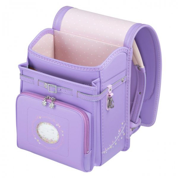 【3月1日販売開始】フィットちゃんランドセル プティガール(ラベンダー×ラベンダー)安ピカッタイプ＋楽ッション　