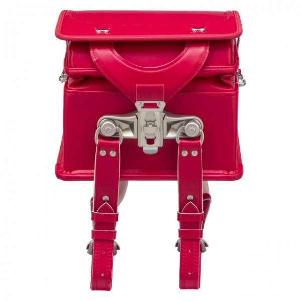 【3月1日販売開始】フィットちゃんランドセル プティガール(チェリー×チェリー) 安ピカッタイプ＋楽ッション　