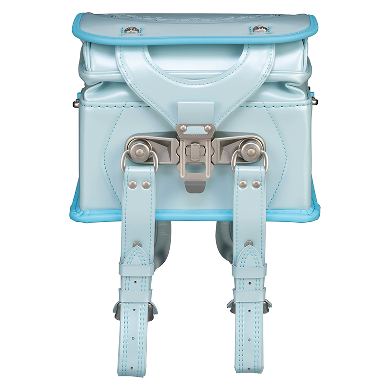 【3月1日販売開始】フィットちゃんランドセル リノル(ミントグリーン×アクア) 安ピカッタイプ＋楽ッション