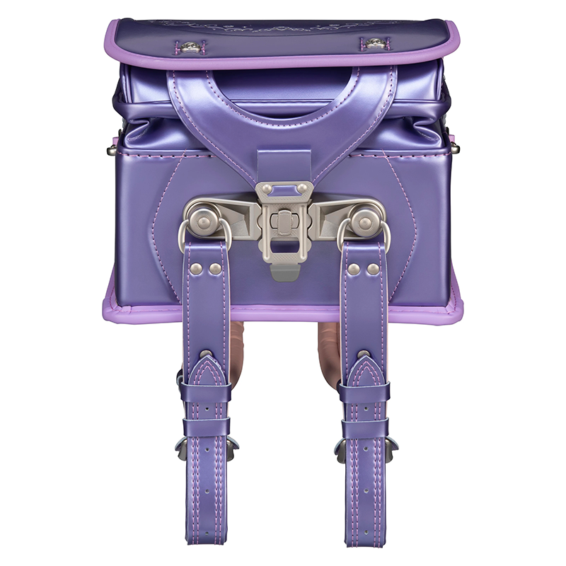 【3月1日販売開始】フィットちゃんランドセル リノル(パールラベンダー×ラベンダー) 安ピカッタイプ＋楽ッション