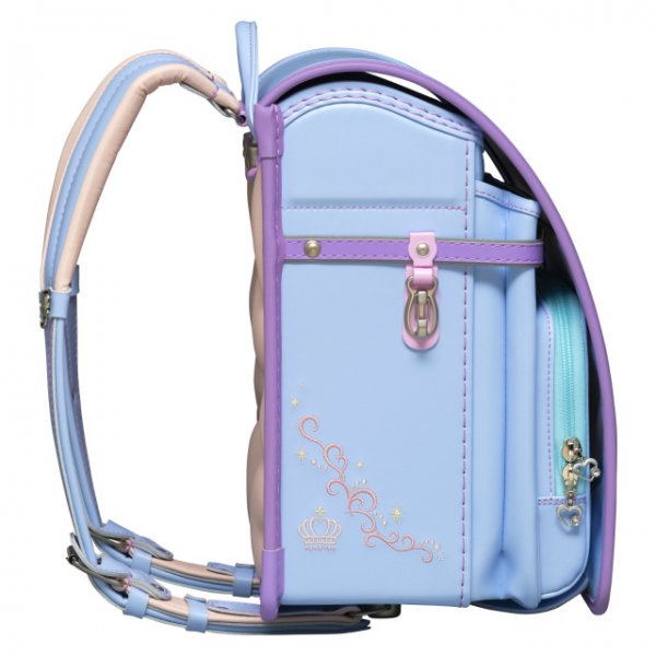 フィットちゃんランドセル リトルスタープリンセス(ペールブルー×ラベンダー) 安ピカッタイプ＋楽ッション