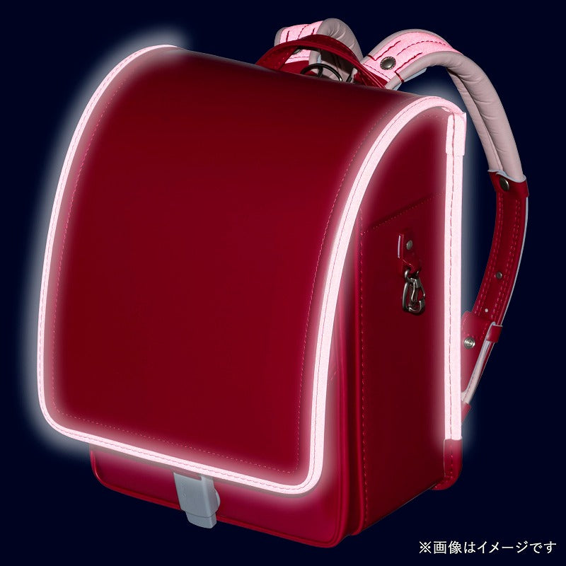 【3月1日販売開始】フィットちゃんランドセル ゼロランド(チェリー×チェリー) 安ピカッタイプ+楽ッション+軽量